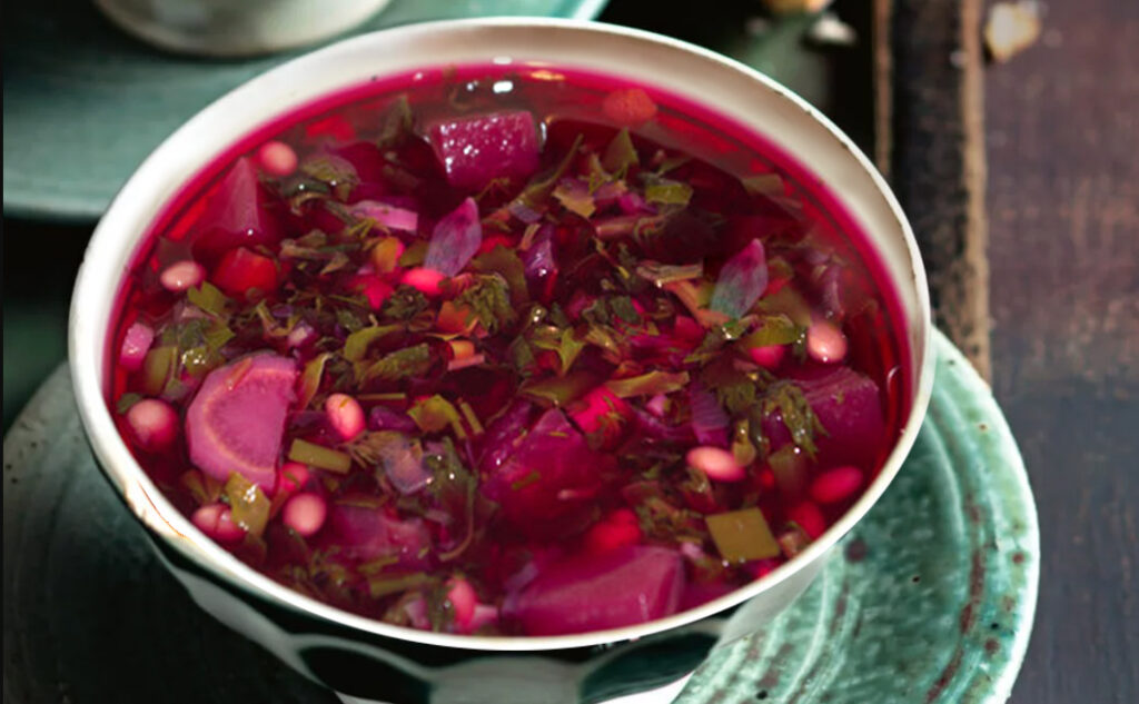 Ciorba de fasole cu loboda